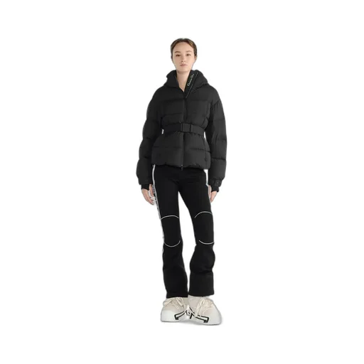 Dioralps Belted Puffer Jacket With Hood