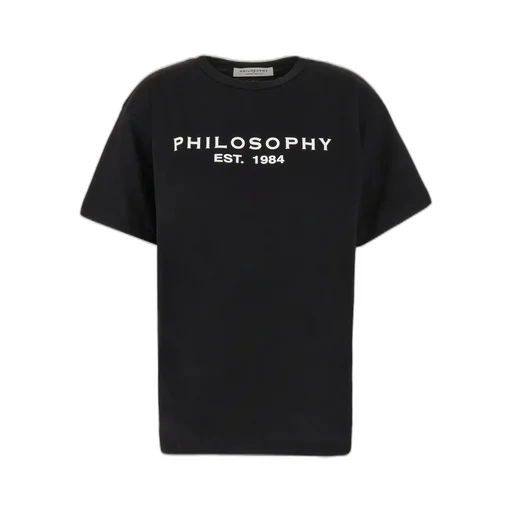Philosophy Di Lorenzo Serafini Logo Printed Crewneck T-Shirt