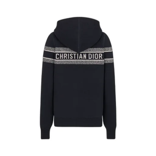 Reversible Zipped Cardigan With Hood