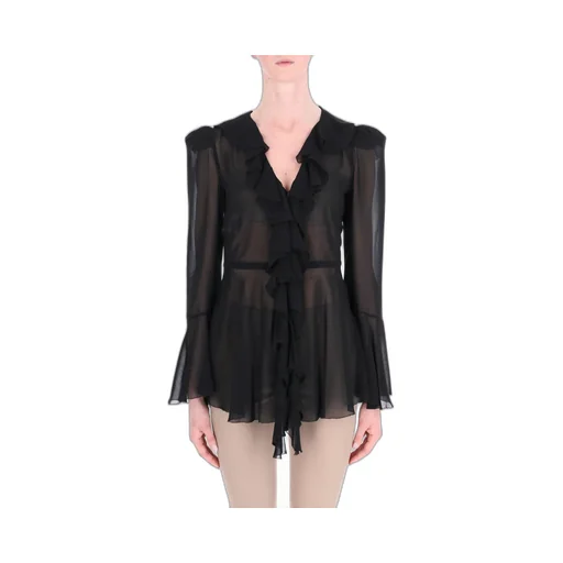 Philosophy Di Lorenzo Serafini Ruffled Georgette Shirt