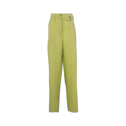 Philosophy Di Lorenzo Serafini Belted Wide-Leg Stretched Trousers