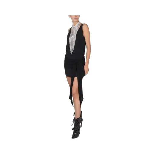 Philosophy Di Lorenzo Serafini Draped Sleeveless Mini Dress