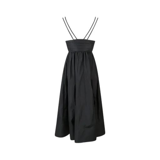 Philosophy Di Lorenzo Serafini Spaghetti Strapped V-Neck Midi Dress