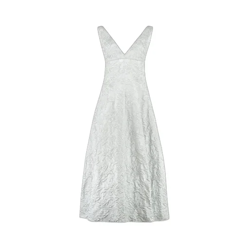 Philosophy Di Lorenzo Serafini Floral-Embroidered Sleeveless Dress