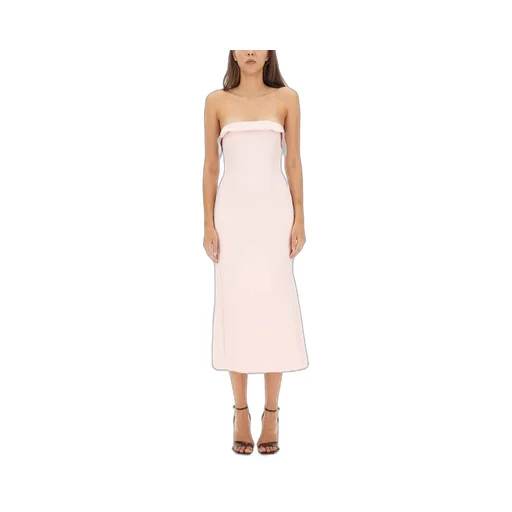 Philosophy Di Lorenzo Serafini Strapless Flared Hem Dress