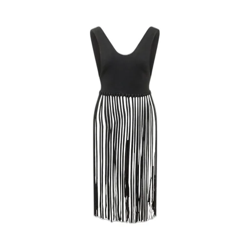 Philosophy Di Lorenzo Serafini Fringed Sleeveless Top