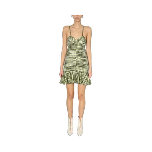 Philosophy Di Lorenzo Serafini Vichy Taffeta Mini Dress