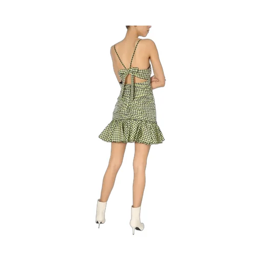Philosophy Di Lorenzo Serafini Vichy Taffeta Mini Dress