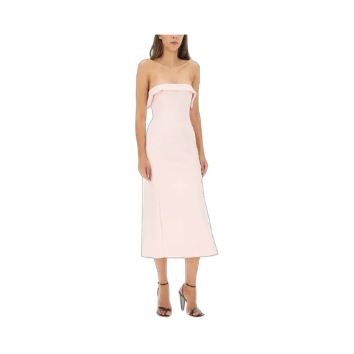 Philosophy Di Lorenzo Serafini Strapless Flared Hem Dress