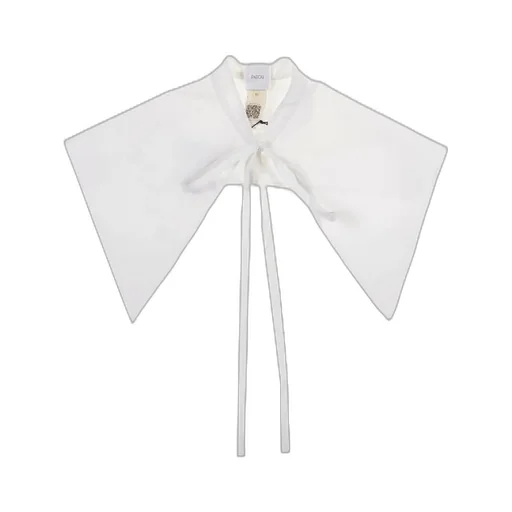 Patou Logo Embroidered Tie-Fastened Collar
