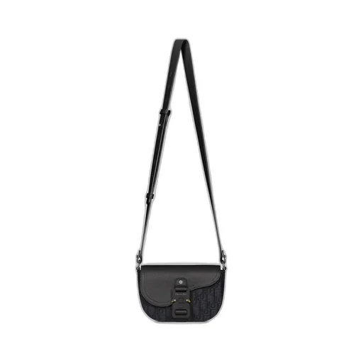 Mini Saddle Messenger Bag With Flap
