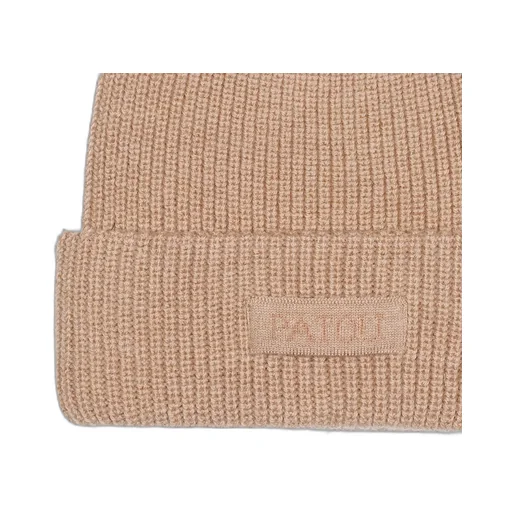 Patou Ribbed Beanie Hat
