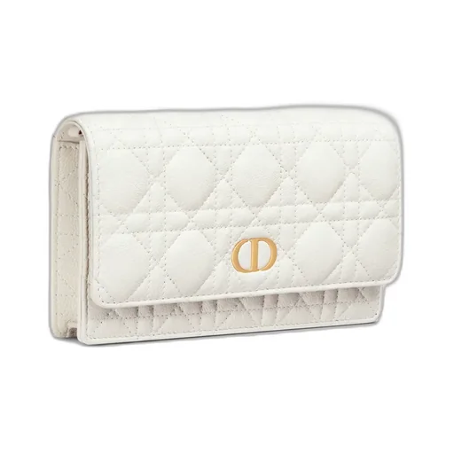 Dior Caro Pouch With Chain