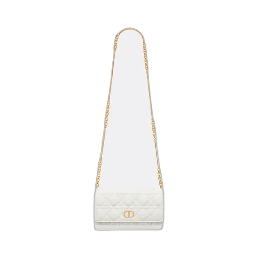Dior Caro Pouch With Chain