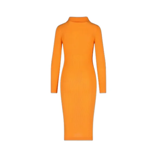 Patou Buttoned Stretch Midi Dress