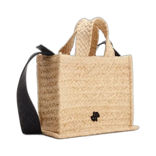 Patou Jp Wovened Small Top Handle Bag
