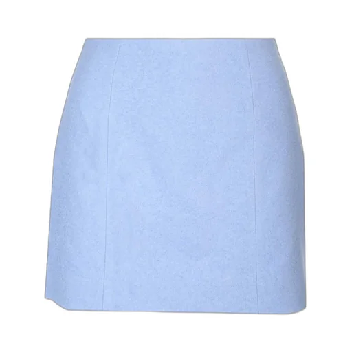 Patou High-Waisted Zipped Mini Skirt