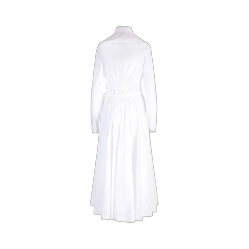 Patou Elasticated-Waist Long Sleeved Maxi Dress