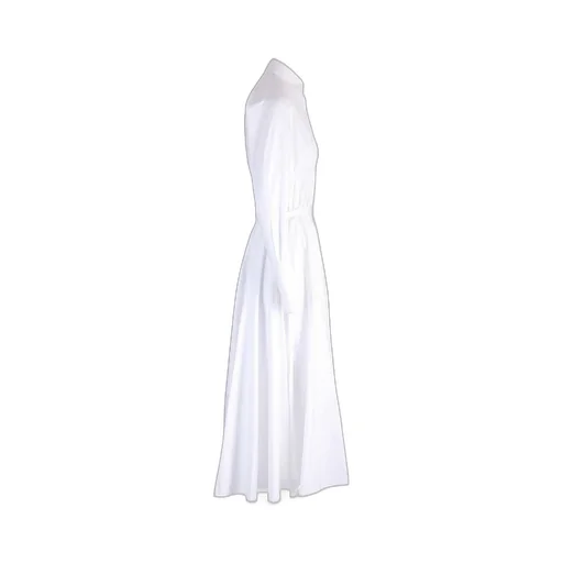 Patou Elasticated-Waist Long Sleeved Maxi Dress