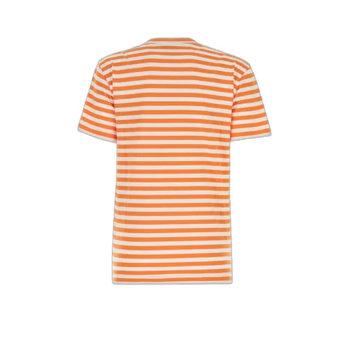 Patou Logo-Printed Striped Crewneck T-Shirt