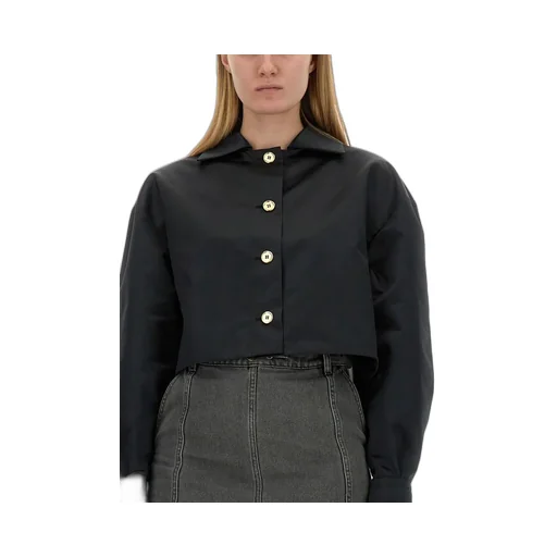 Patou Cropped Fit Buttoned Jacket