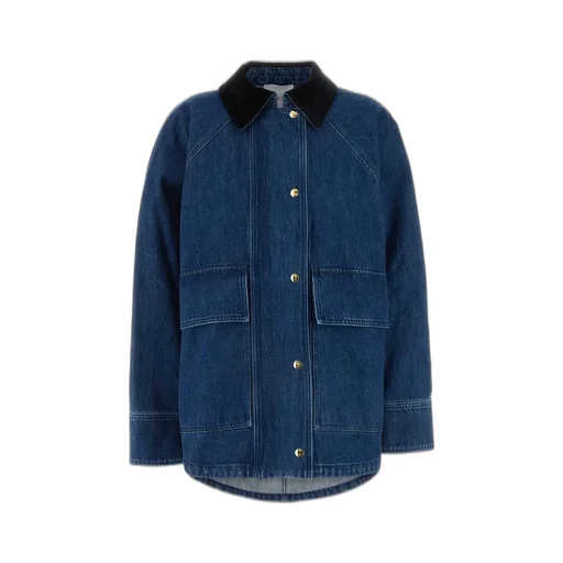 Patou Long Sleeved Denim Workwear Jacket
