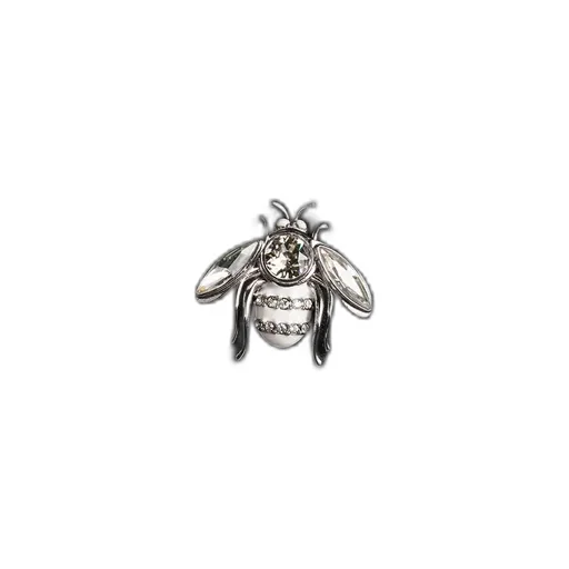 Jacket With Bee Brooch
