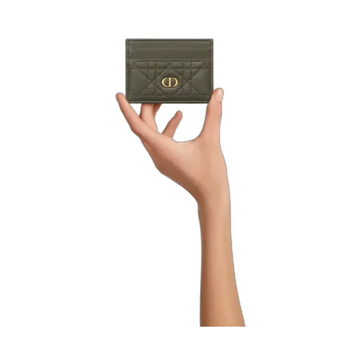 Dior Caro Freesia Card Holder