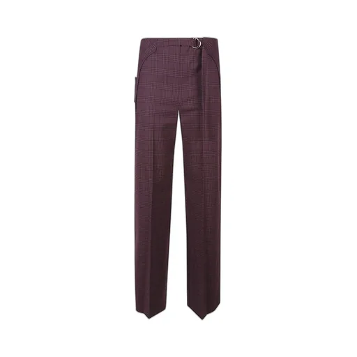 Patrizia Pepe Check Patterned Pants