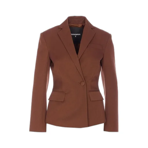 Patrizia Pepe Buttoned Blazer Jacket