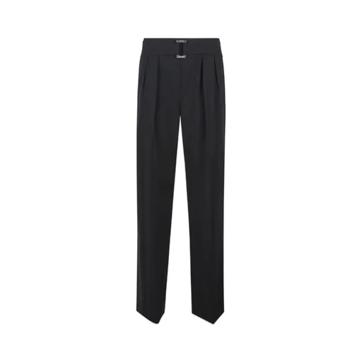 Patrizia Pepe Pleated Wide-Leg Pants