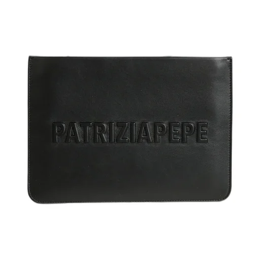 Patrizia Pepe Embossed Lambskin Clutch Bag