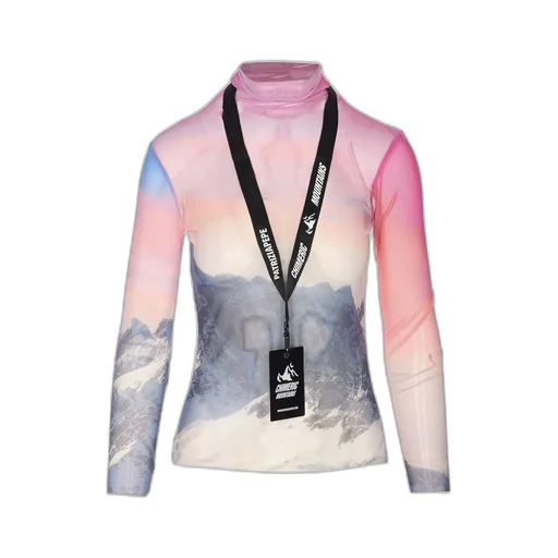 Patrizia Pepe Printed High Neck Top