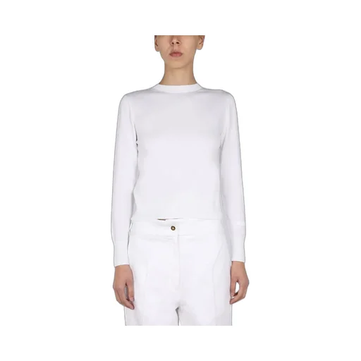 Patou Bow Detailed Cut-Out Top