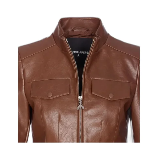 Patrizia Pepe Zip-Front Jacket