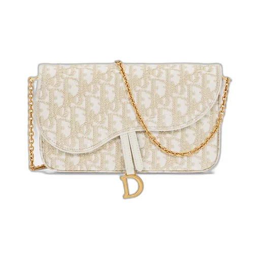 Medium Saddle Pouch With Chain