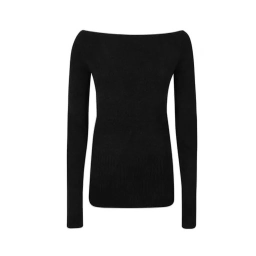 Patrizia Pepe Wide Neckline Sweater