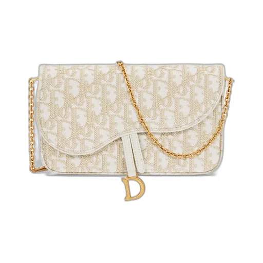 Medium Saddle Pouch With Chain