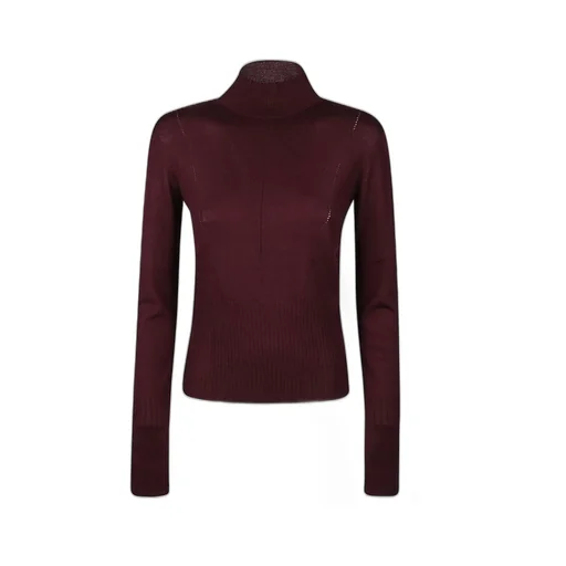 Patrizia Pepe Turtleneck Wool Sweater