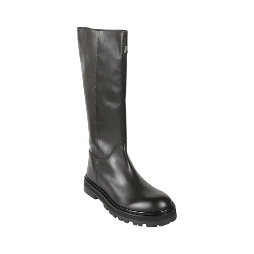 Patrizia Pepe Lug-Sole Calf Boots