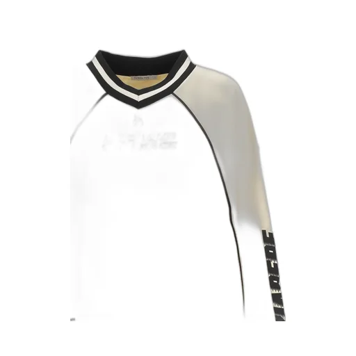 Patrizia Pepe Graphic Long-Sleeve Top