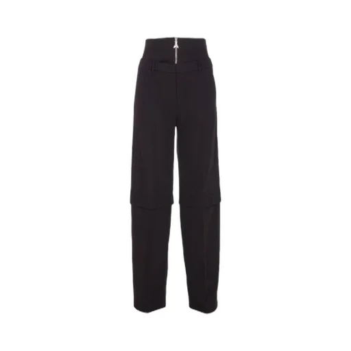 Patrizia Pepe High-Waist Zip Detail Pants