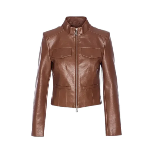 Patrizia Pepe Zip-Front Jacket