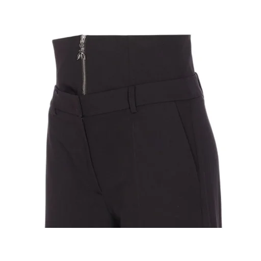 Patrizia Pepe High-Waist Zip Detail Pants