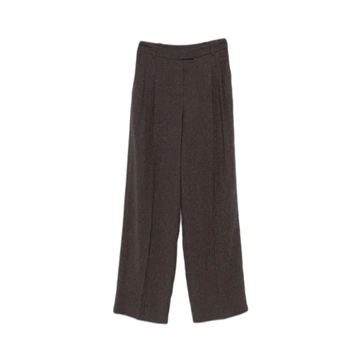 Patrizia Pepe Pleated Wide-Leg Pants