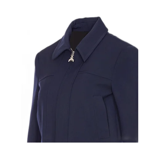 Patrizia Pepe Cropped Zip-Up Coat