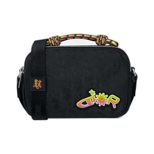 Mini Dior And Lewis Hamilton Zipped Bag