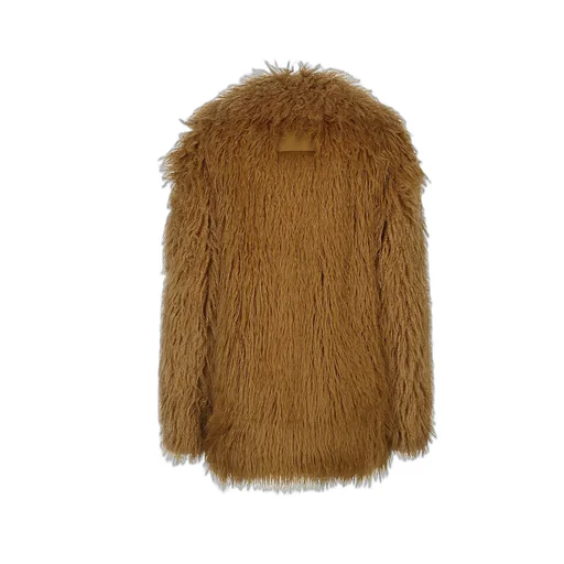 Patrizia Pepe Faux Fur Peacoat