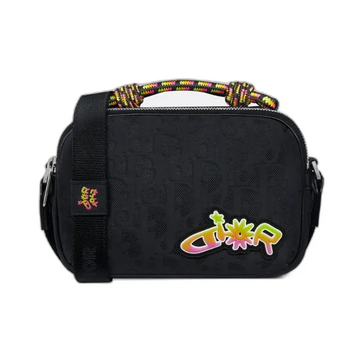 Mini Dior And Lewis Hamilton Zipped Bag