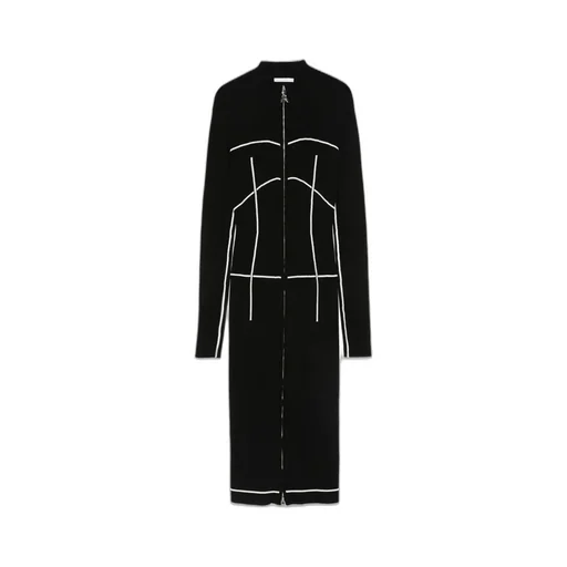 Patrizia Pepe Zip-Front Knit Dress